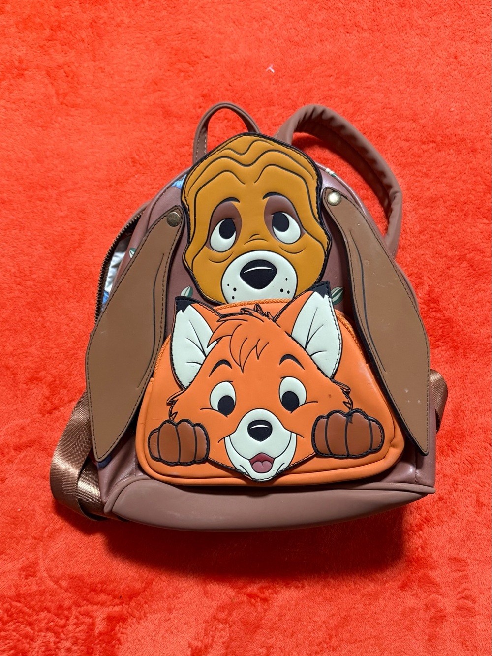 Loungefly Fox and the Hound mini backpack